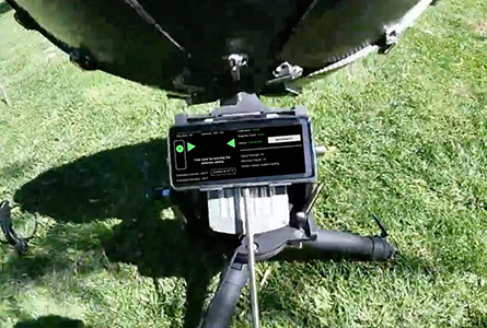 Smart Phone App display